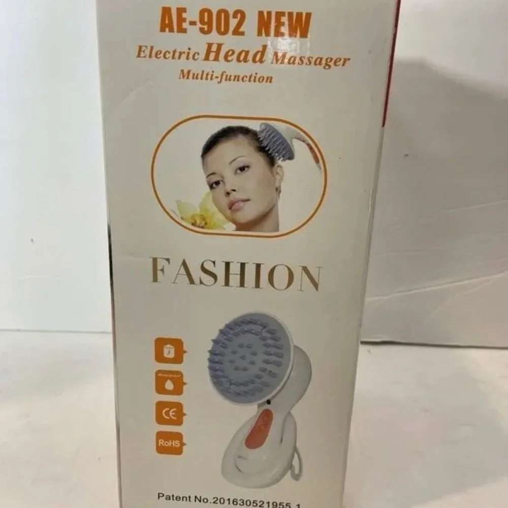 CNAIER AE-902 Multi-functional Electric Head Massager w/ 7 Vibration Modes